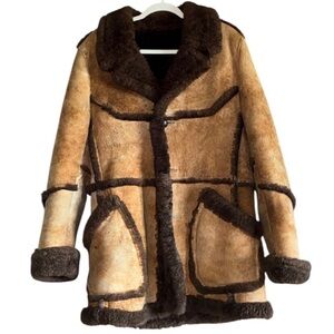 RAFEL Men’s Vintage Suede Western County Coat